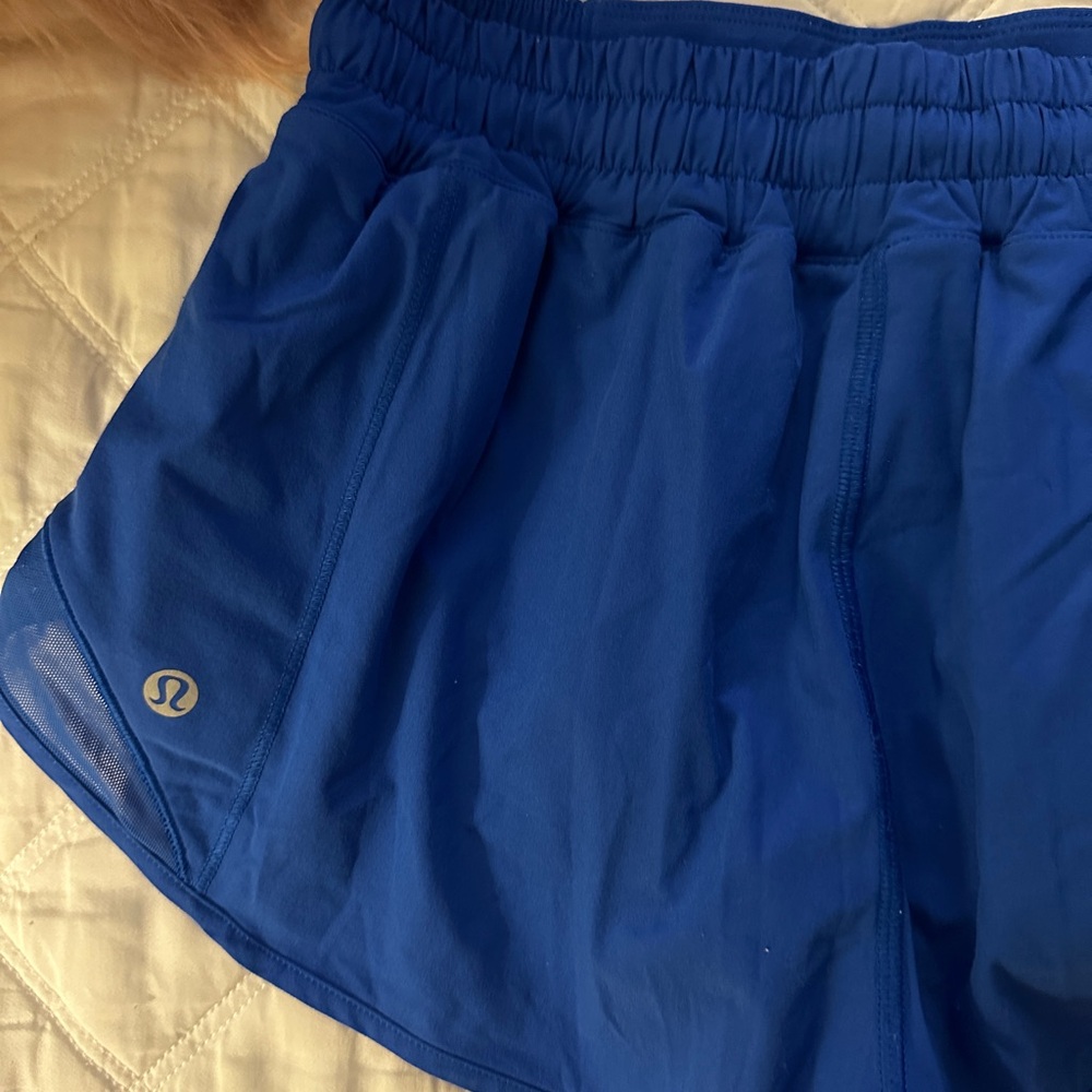 Lululemon Athletica Blue Athletic Shorts Lightweight Performance - Picture 3 of 5